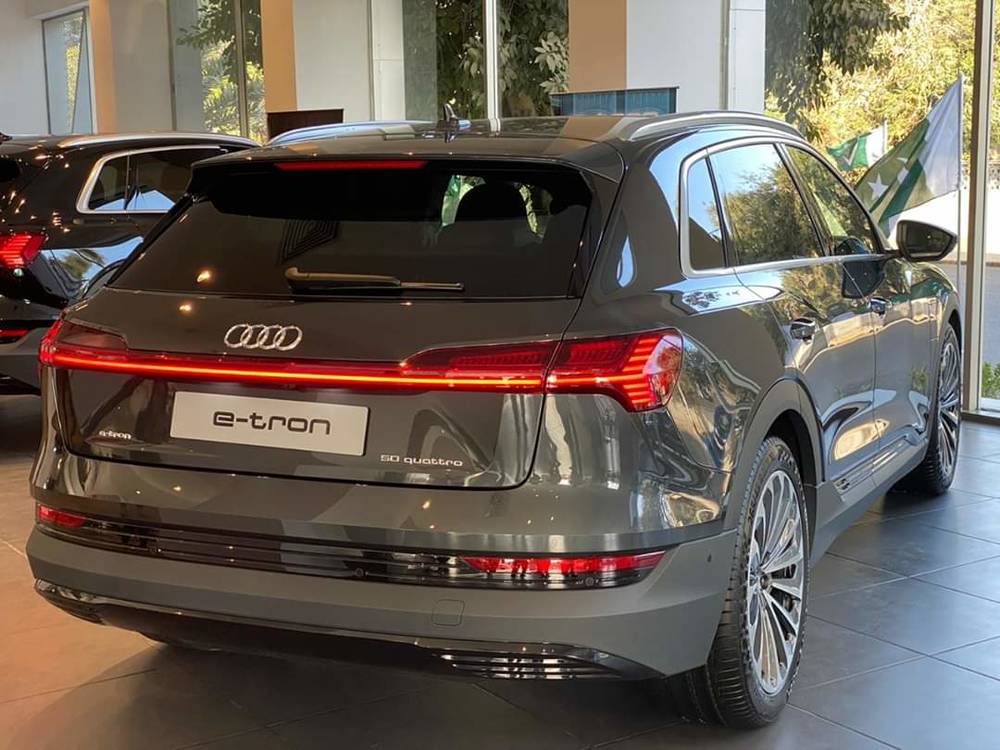 Audi e-tron Rear View