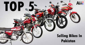 Top 5 Selling Bikes In Pakistan