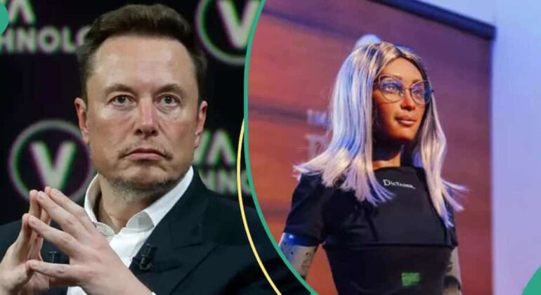 Elon Musk names AI robot as CEO.