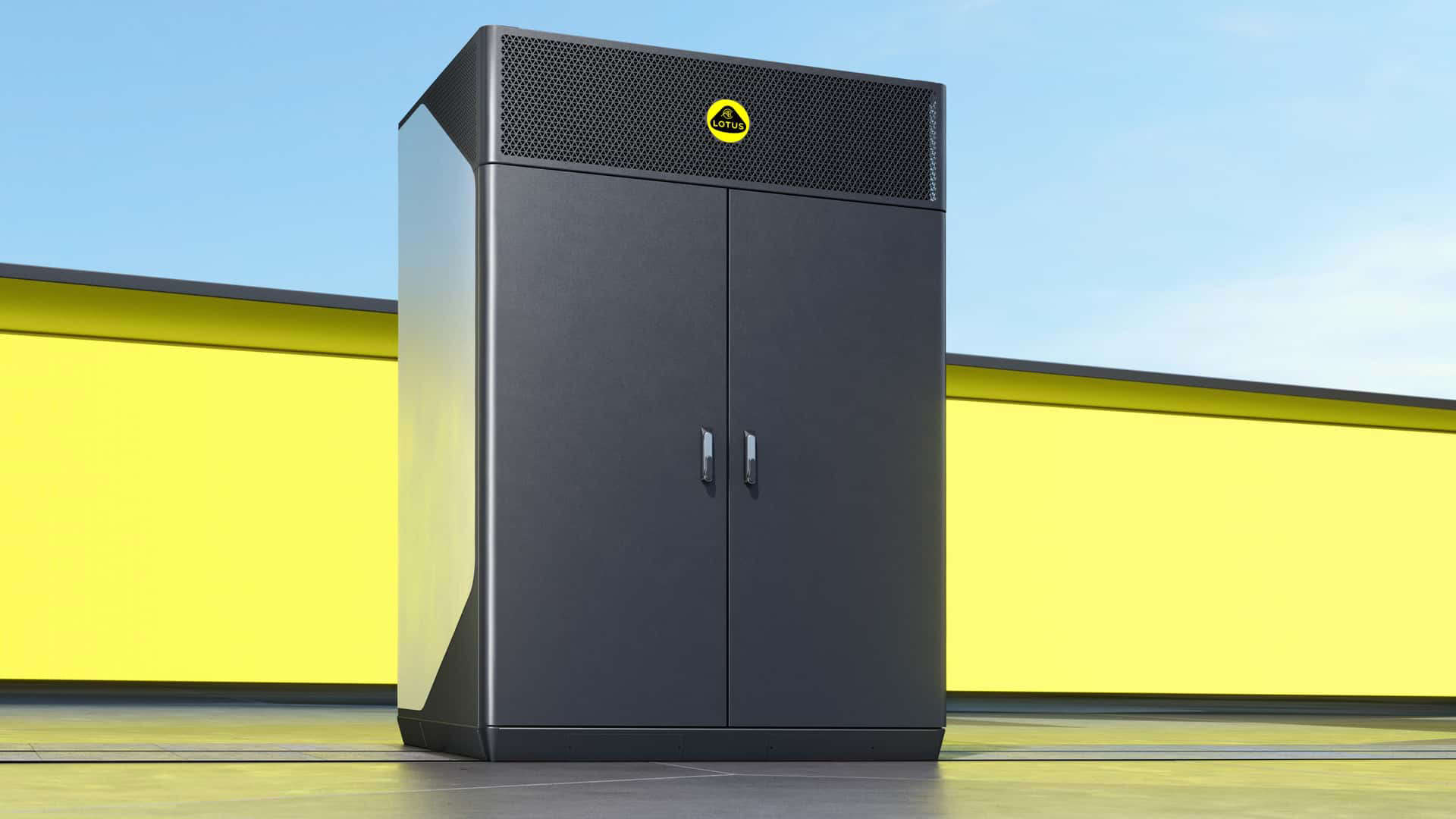 Lotus Flash Charge liquid-cooled power cabinet