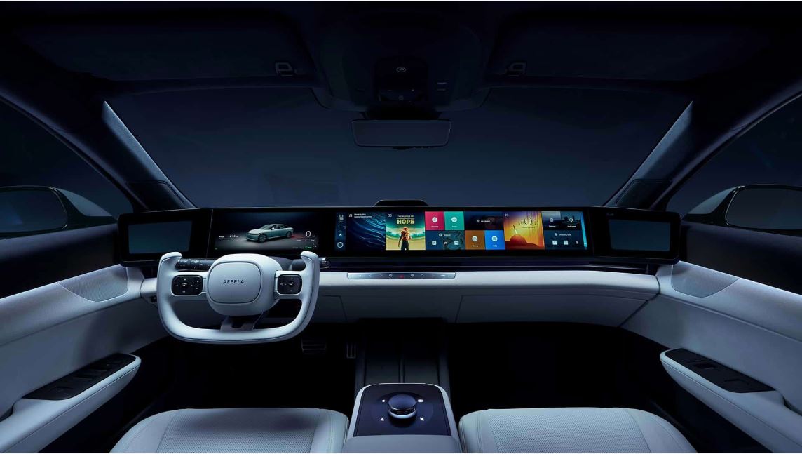 2024 Sony Honda Mobility Afeela prototype Interior View